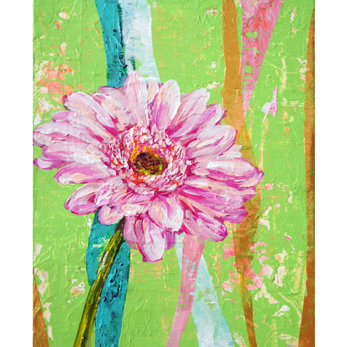 「幸せのピンクガーベラ」F0