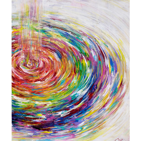 「虹色魔法陣」F20