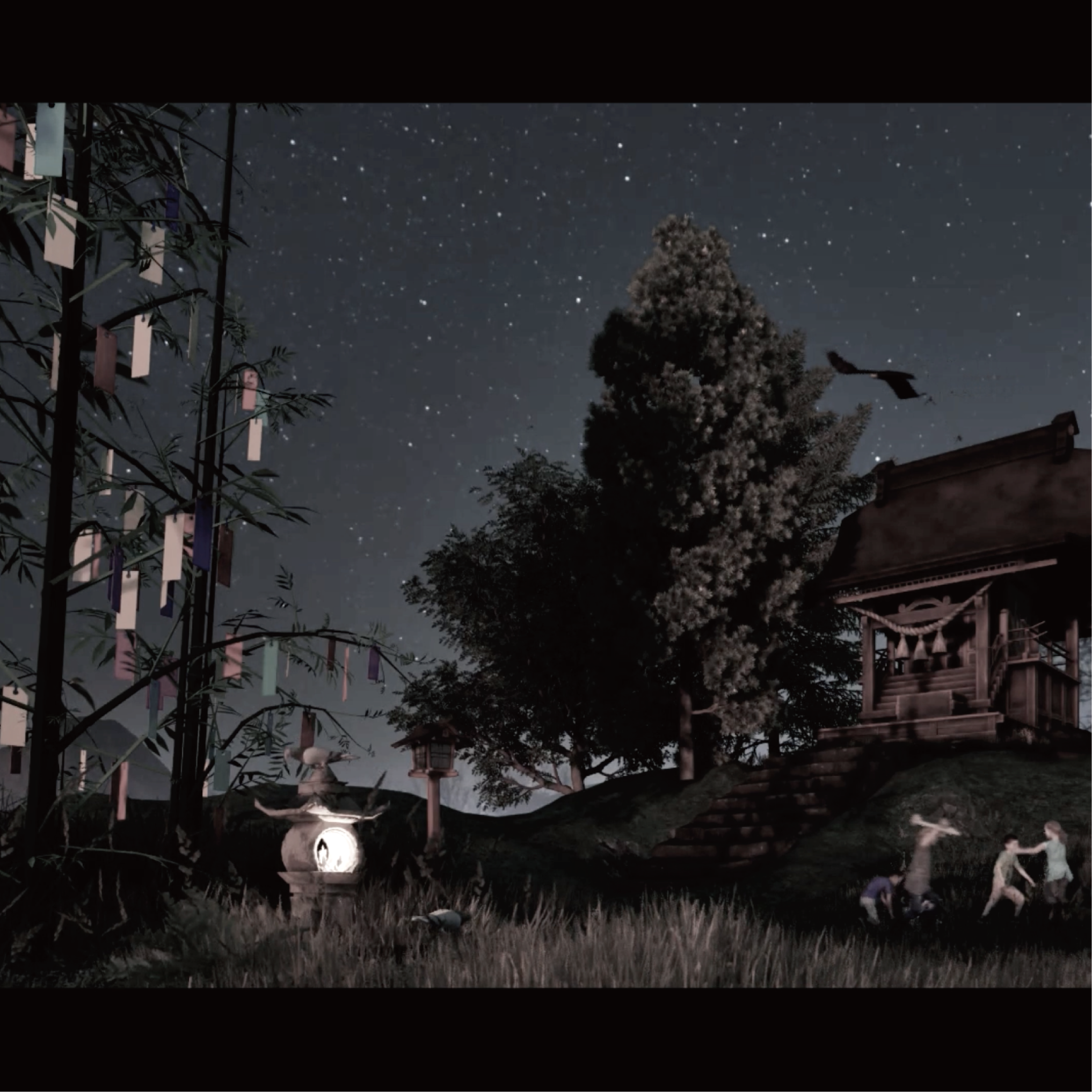 「七夕」架空3D空間デザイン