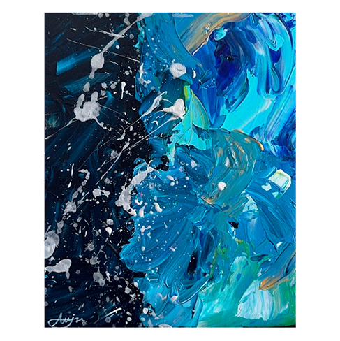 隣の芝は青かった